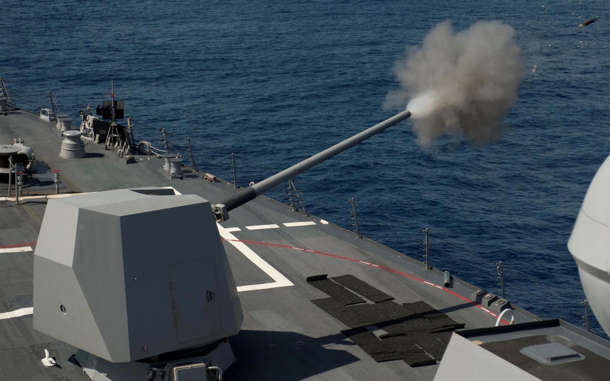 MK-45 127mm naval gun Atlas (128 pictures) - iNEWS