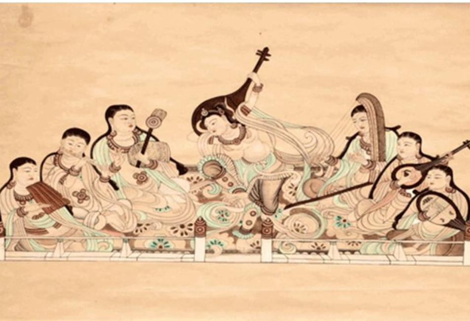 What is the development trend of pipa music in the Tang Dynasty from a ...