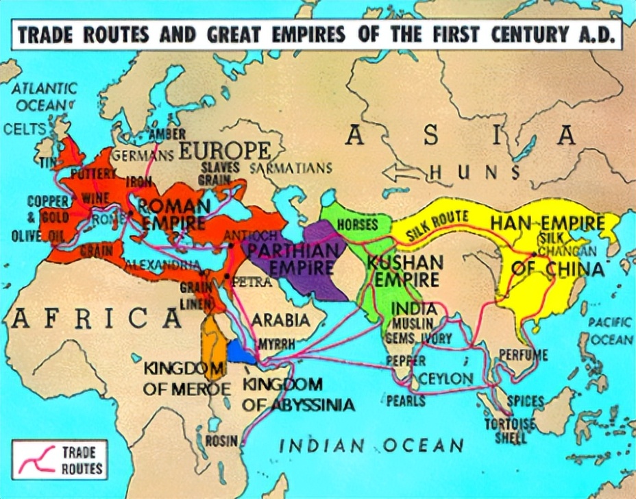 Commerce and Trade in the Parthian Empire: The Silk Road Trade Network ...