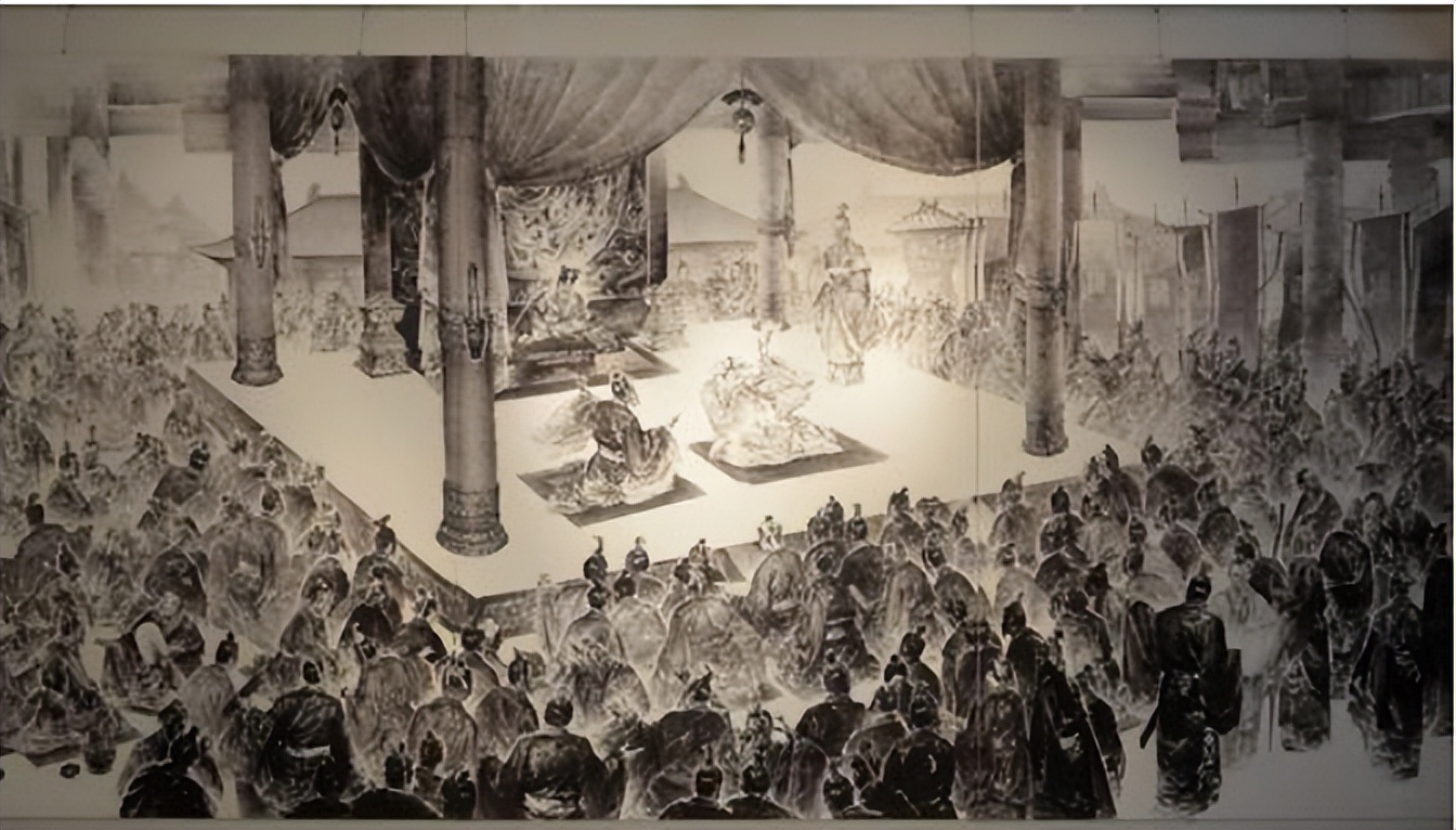 The story of the Eastern Zhou Dynasty 201 Duke Huan of Qi passed away