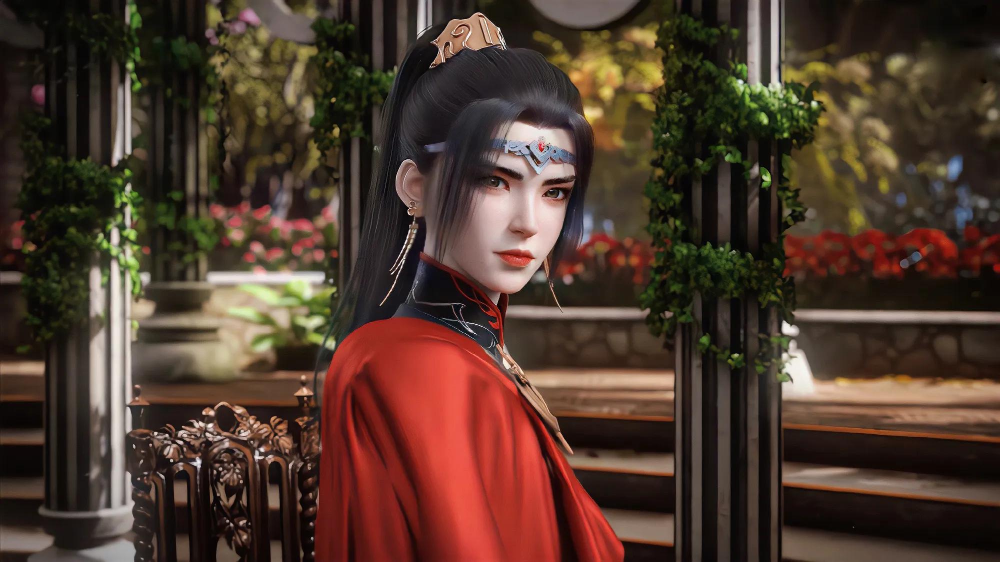 Zichuan beautiful wallpaper ‖ Liu Fengshuang - iNEWS