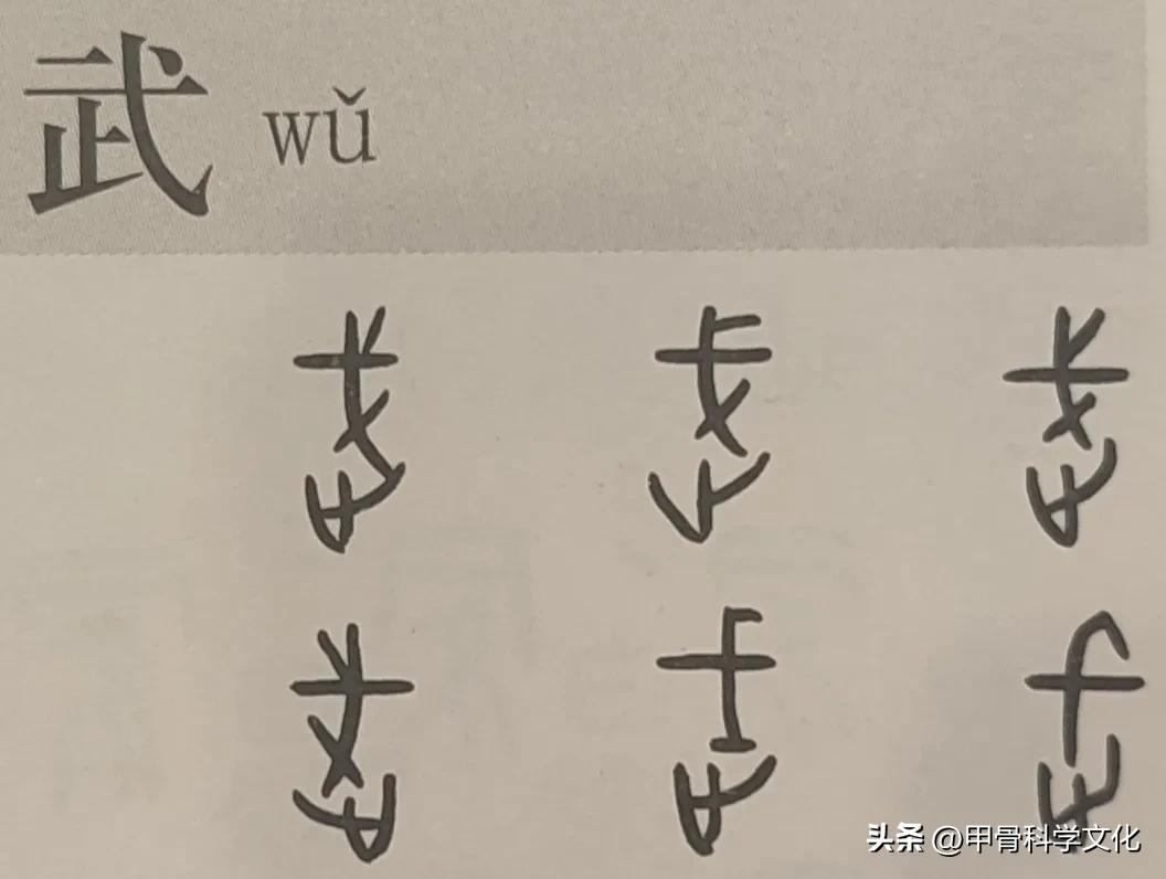 戈字的甲骨文科學研究。 - 資訊咖
