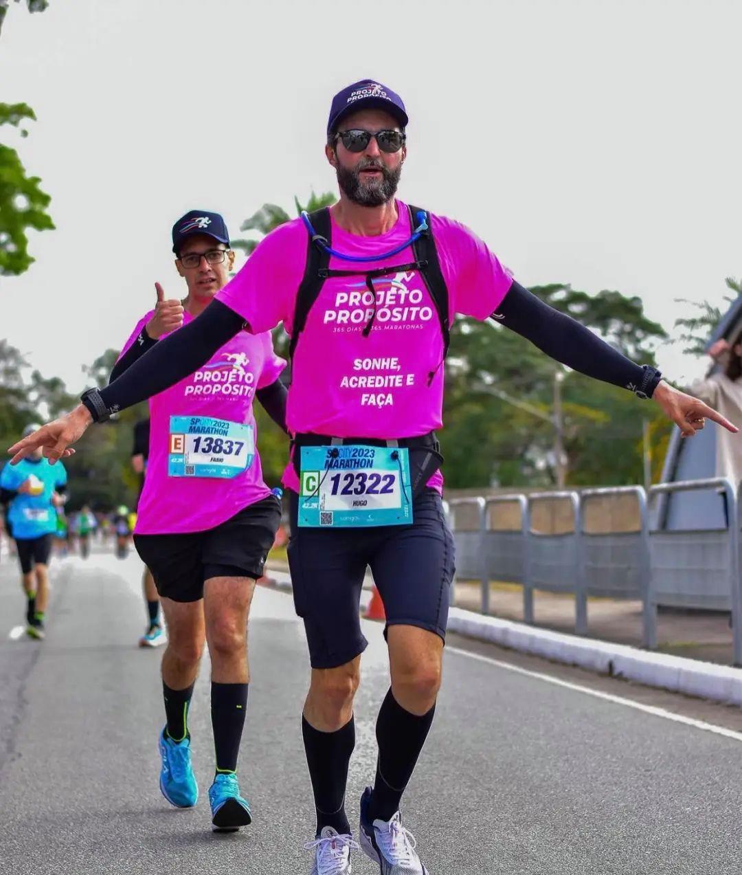 One year after leaving his job, he set a world record: running 366 ...