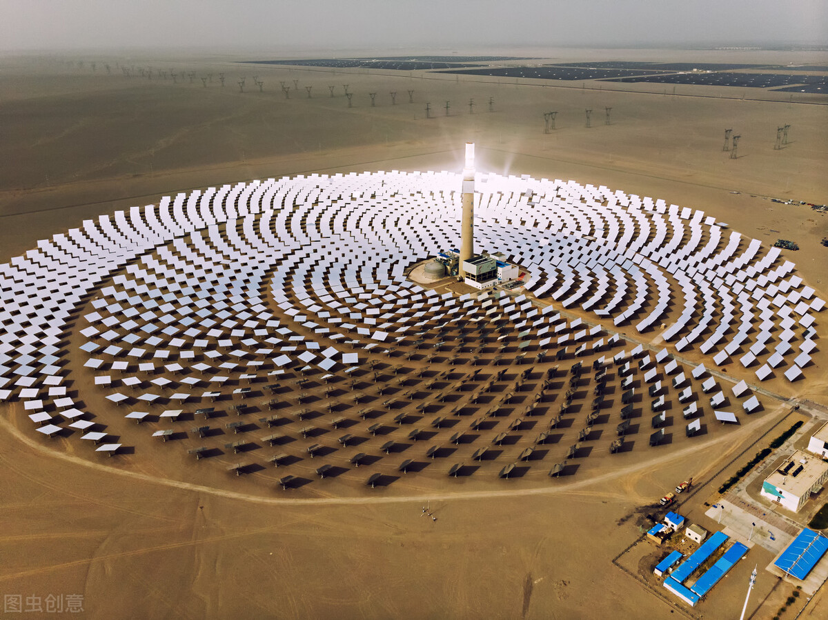 12,000 mirrors, 20,000 tons of molten salt, China's largest molten salt ...