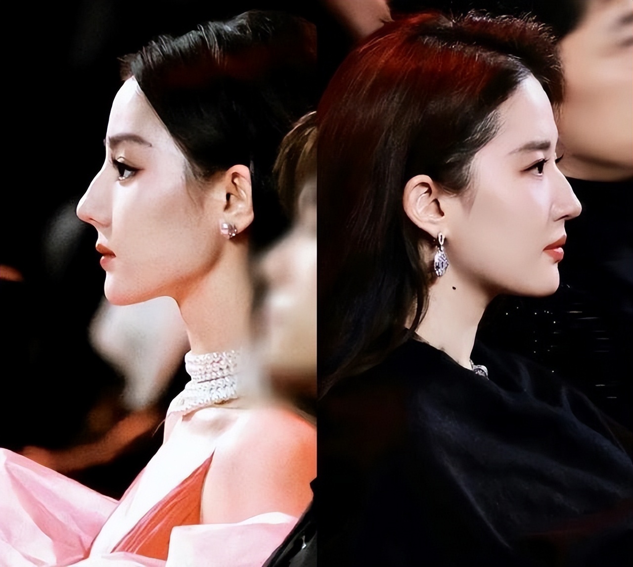 Liu Yifei Di Lieba's side face fairy picture detonates the beauty of ...