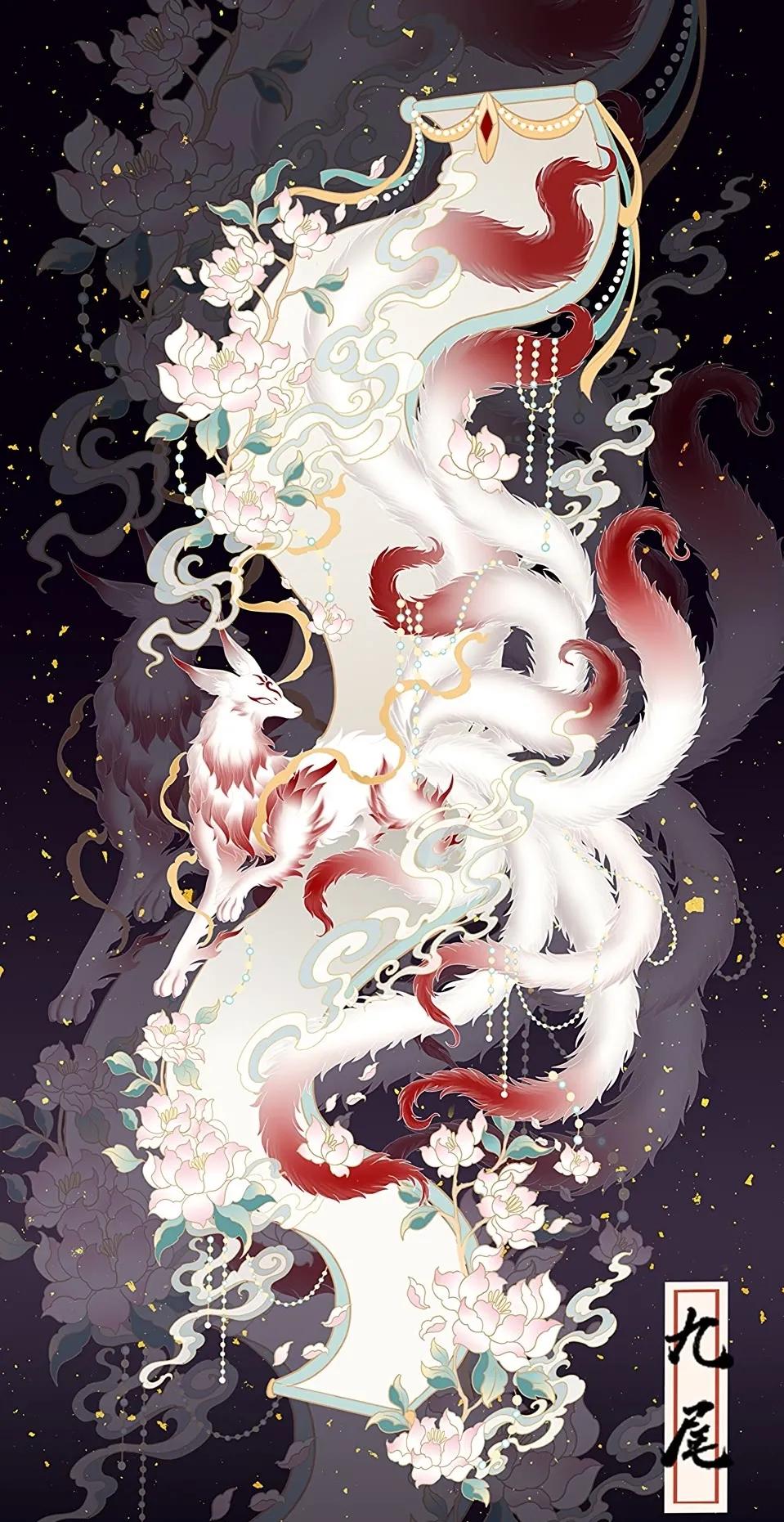 壁纸 神兽录 九尾狐 资讯咖