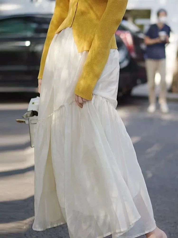 The most beautiful skirt in summer, choose gauze skirt! iNEWS