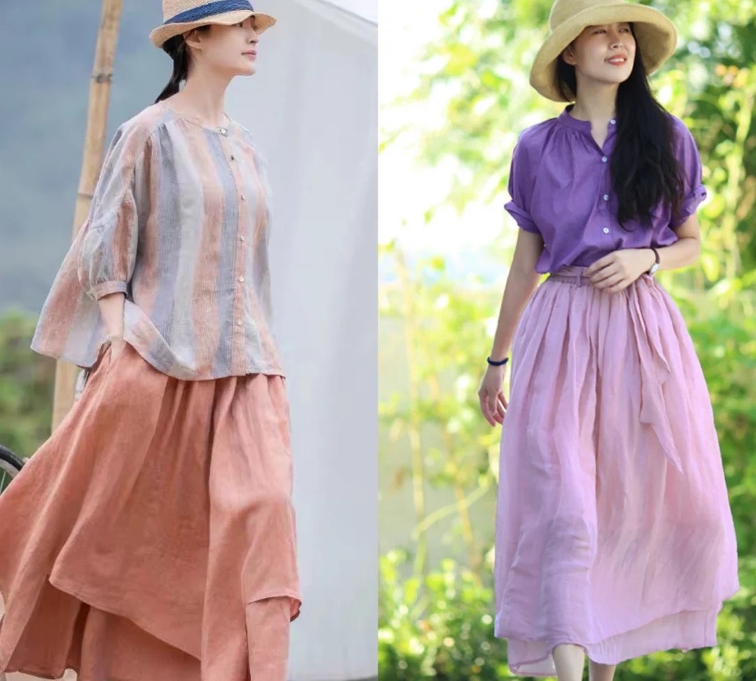 How to wear thick legs and big belly? Remember 2 principles, the skirt