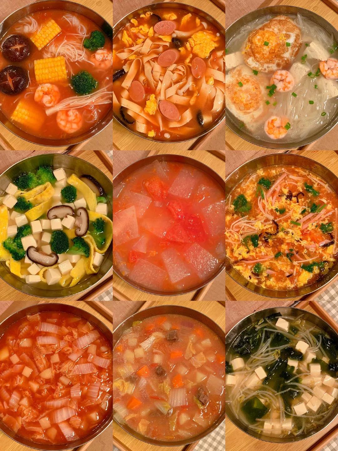 Share 6 lowcarb, highprotein, delicious and delicious fatreducing soups!!A whole drop scale