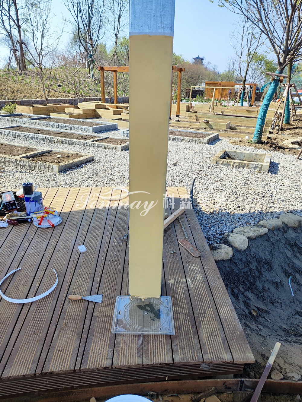 How about the adhesion of wood grain paint on galvanized pipe iMedia