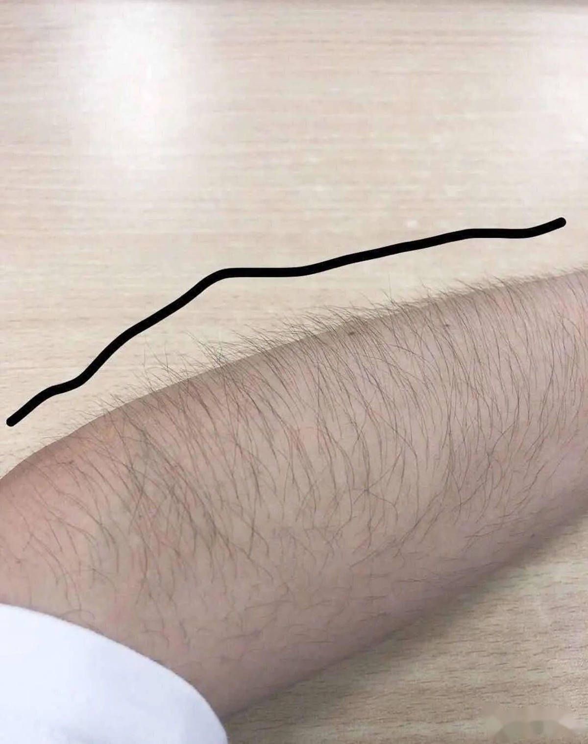 Why do Caucasians have more body hair than our yellow race? Is it because they returned to their