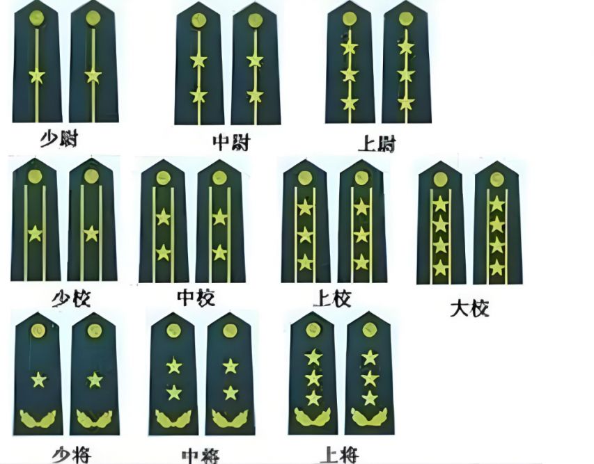 In the army, what ranks are equipped with guards? This treatment is not ...