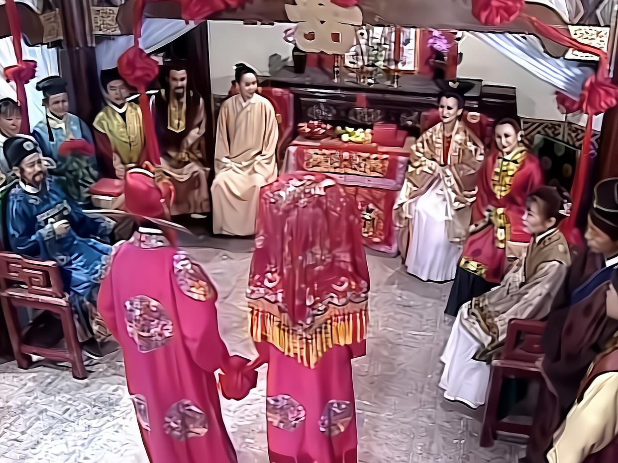 The white lady Xu Xian renews her marriage, and Qi Baoshan also has her own home. This is the