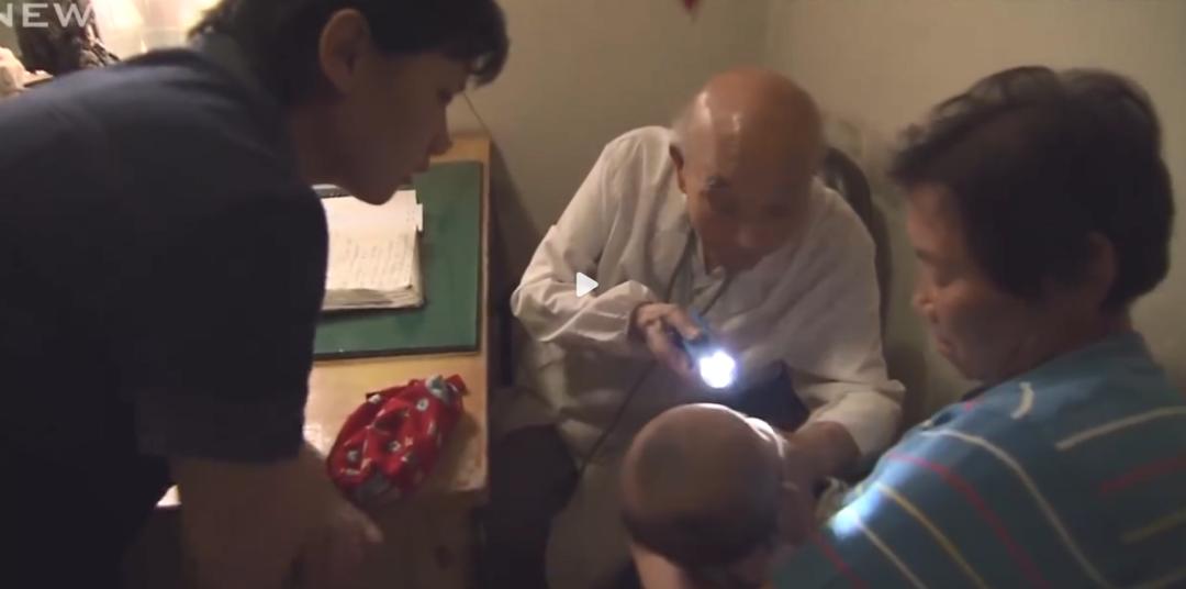 The 101 year old Dr. Yamazaki Hiroshi a Japanese living in China