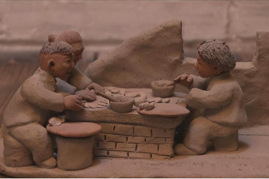 What are the attributes of clay sculpture culture and the implication ...