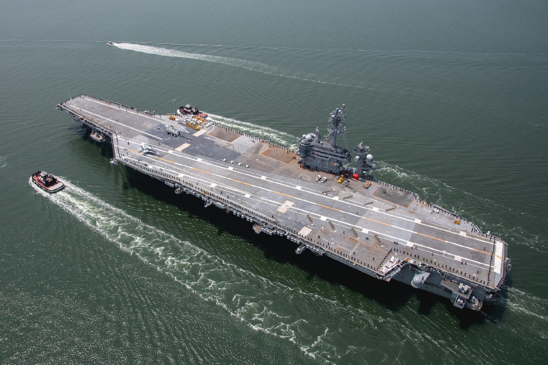 The US Aircraft Carrier Has Been Equipped With Advanced Drones For 6   C8be49ca1a6a4b82803113cb9c1d3d6e 