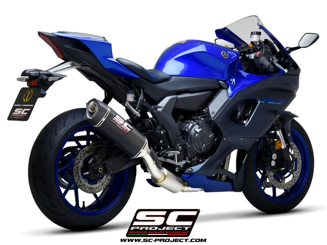 Can help R7 lose 2kg!Italian SC launches Yamaha YZF-R7 modified exhaust ...
