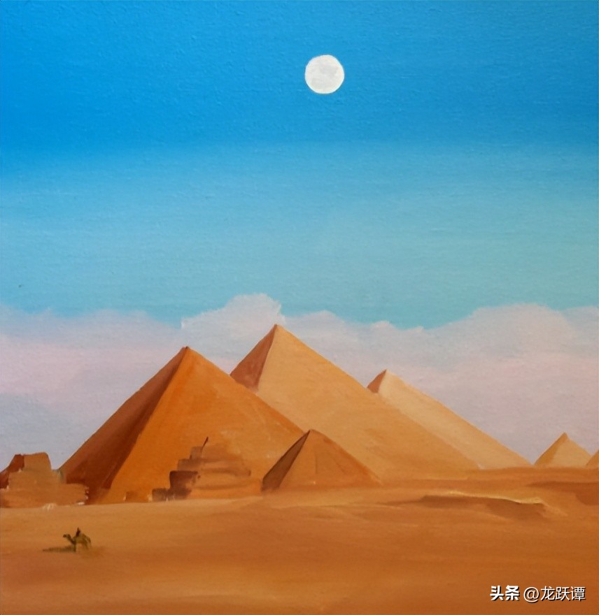 From the beginning of the third dynasty, more than 80 pyramids appeared ...