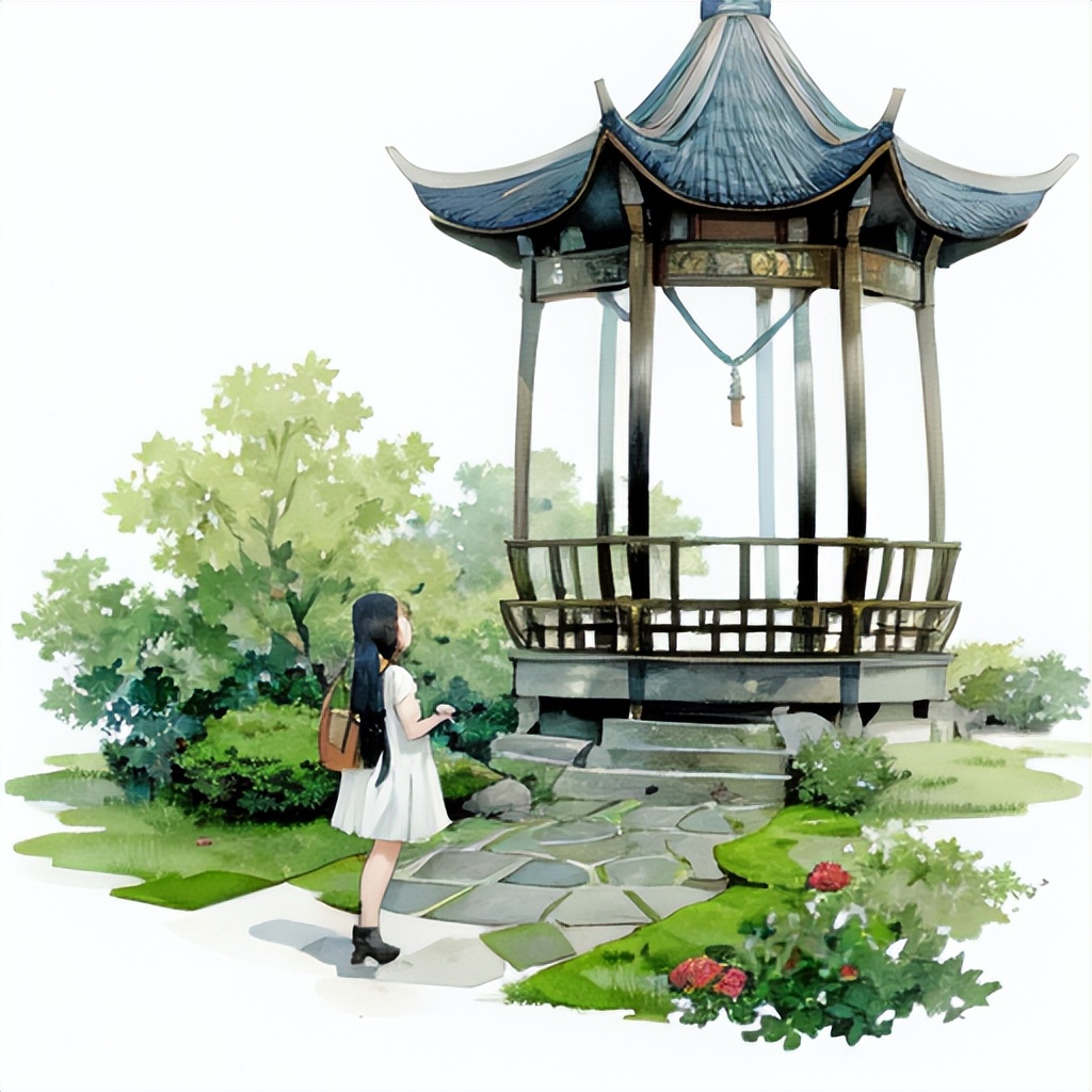 Stable Diffusion AI drawing, LoRA making fool bag, making watercolor