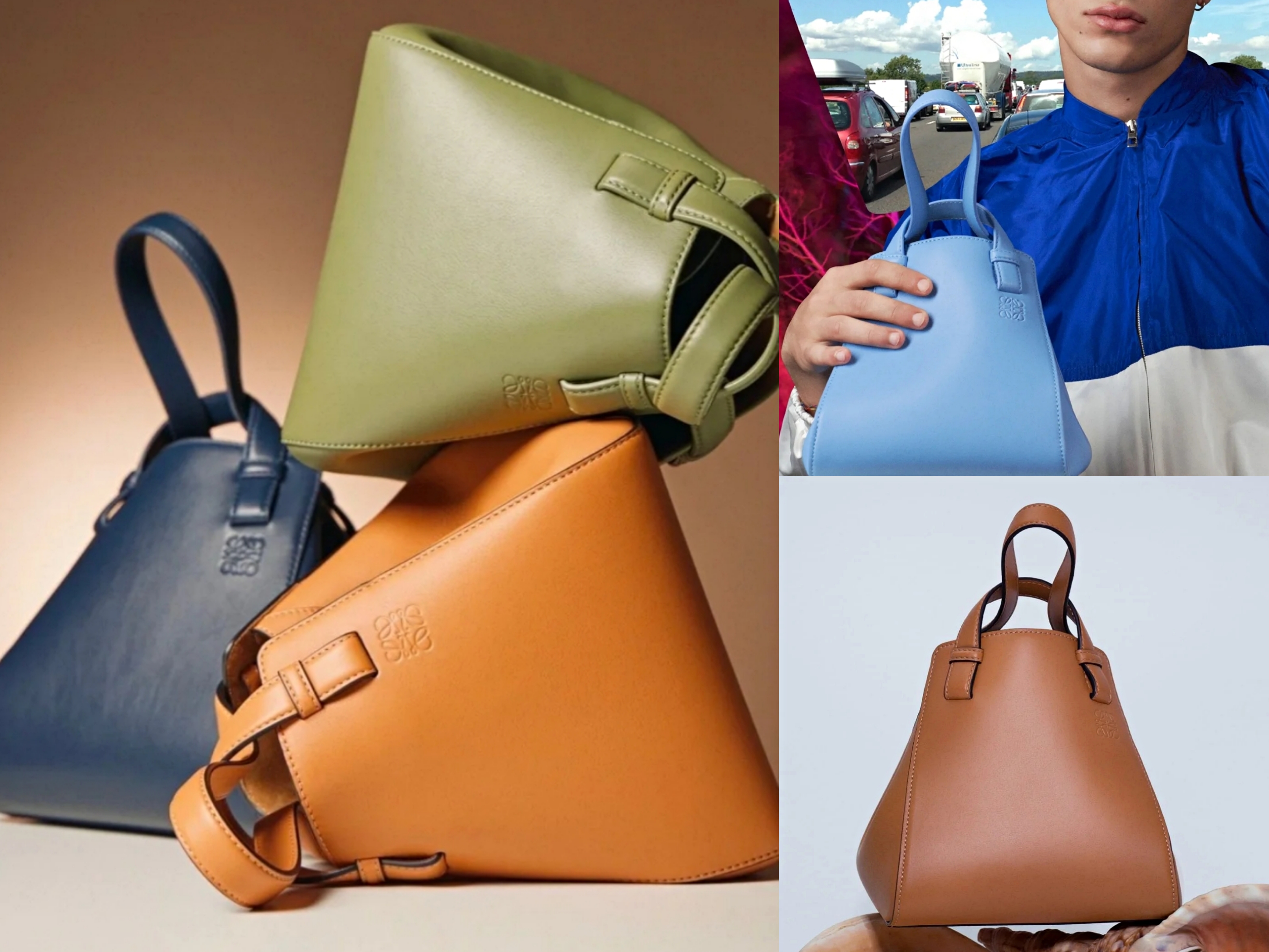 Minimalist design!LOEWE 2022 spring and summer new bags are so 