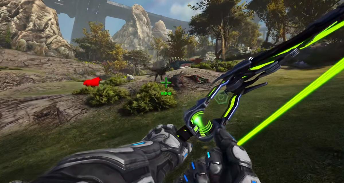 Once sent into the soul, the anchor used the Tek bow to dominate the