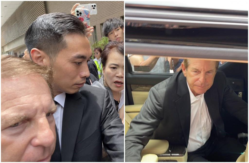 Coco Lee's estranged husband Bruce was arranged to press the cremation