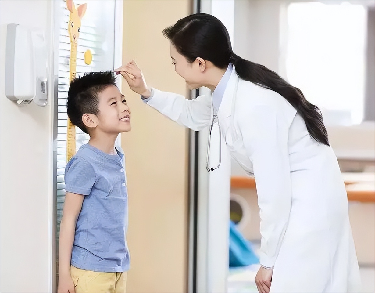 The 9yearold son went from the shortest in the class to the height of