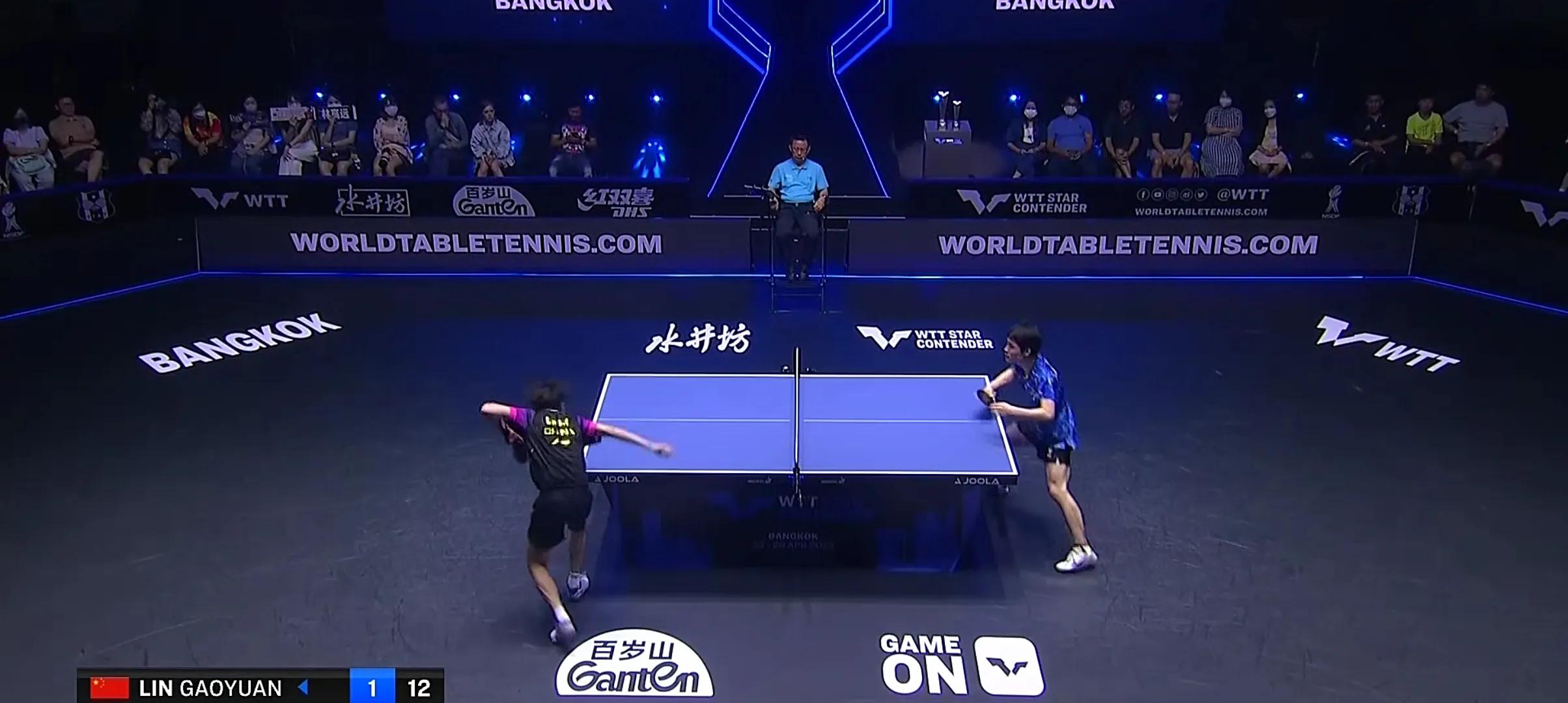 Lin Gaoyuan defeated Zhang Yuzhen to win the men's singles championship ...