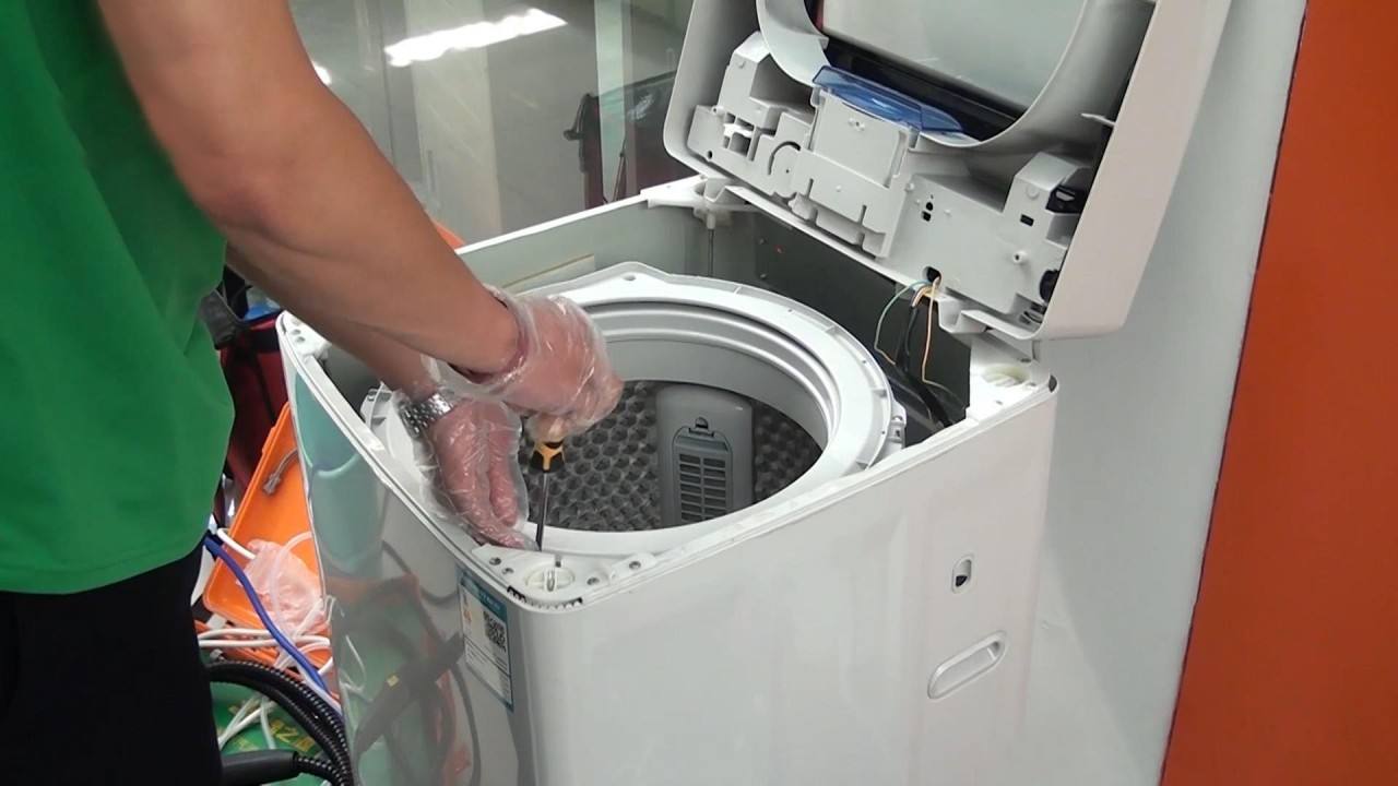 The washing machine does not store water in the water, the maintenance