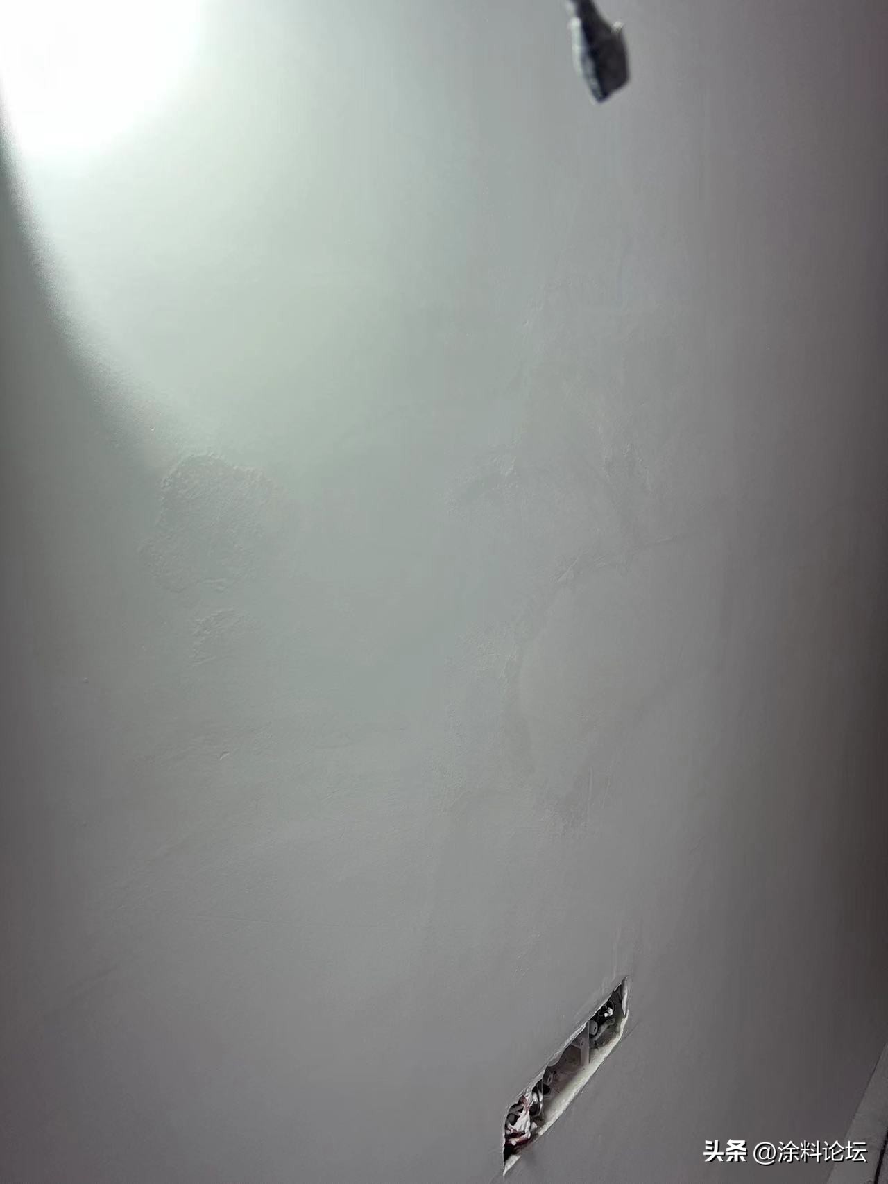 Putty shelling and powder removal iNEWS