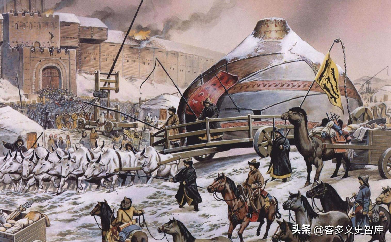When Genghis Khan captured Zhongdu, the capital of the Jin Kingdom, he ...