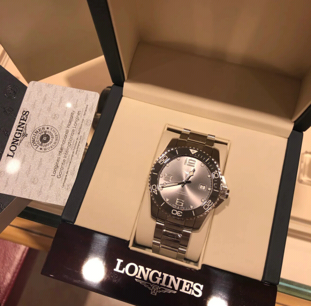 Boyfriend Gift Longines Men's Watch Flat Replacement Rolex Water Ghost