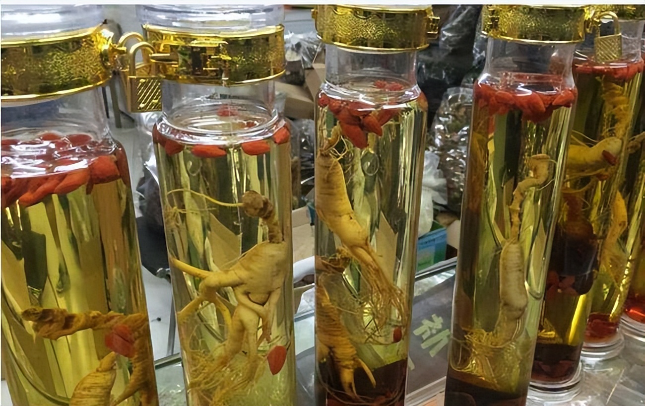 A poisonous snake has been soaking in wine for a year, and when the ...