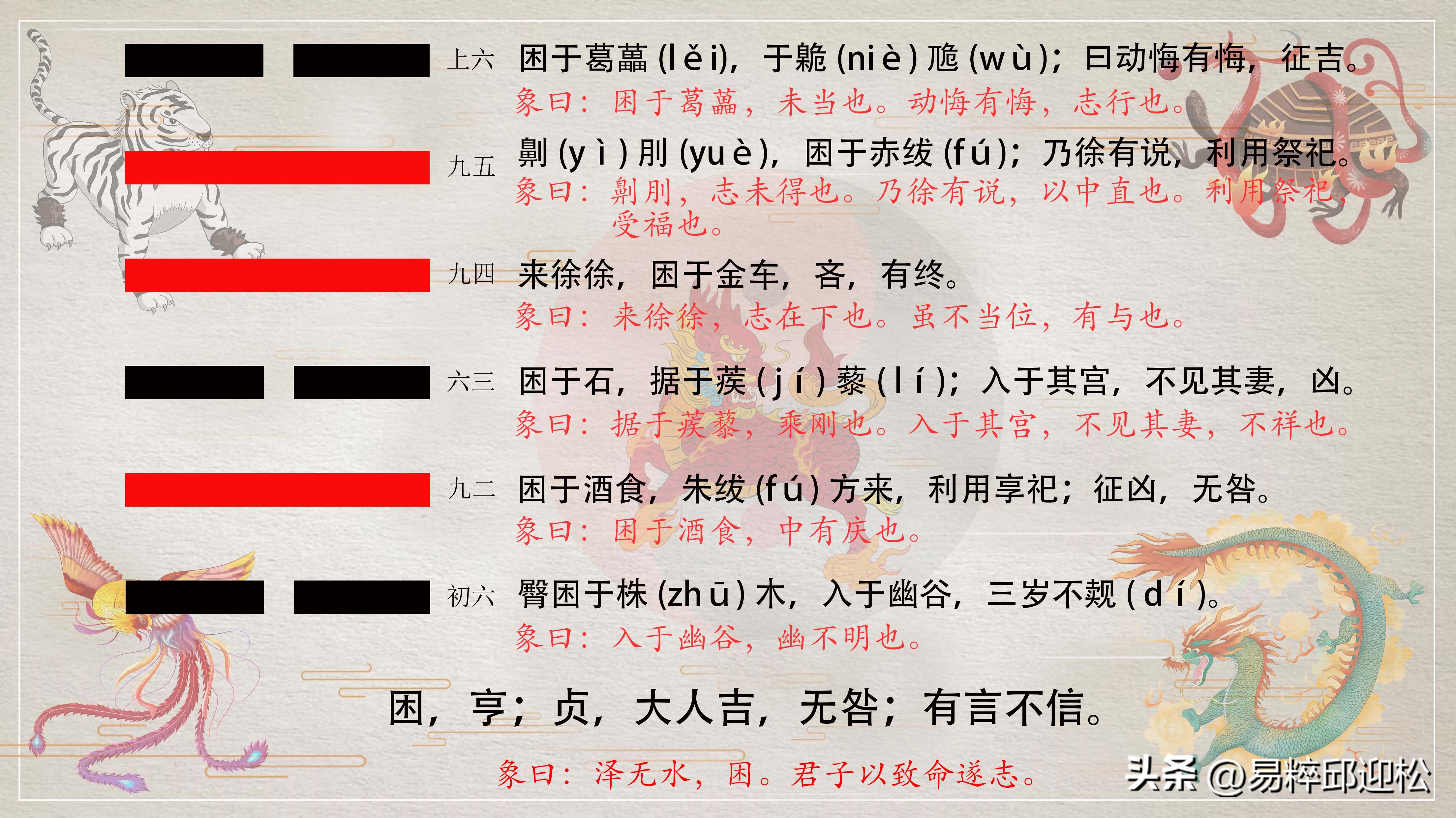 澤水困卦——易經六十四卦詳解 - 資訊咖