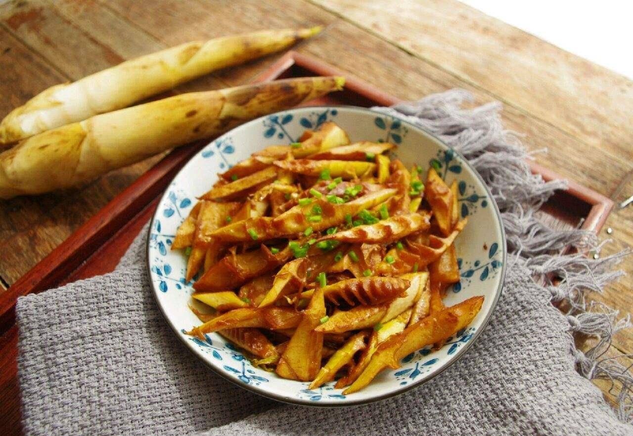 Teach you the nutritious fermented bean curd braised bamboo shoots