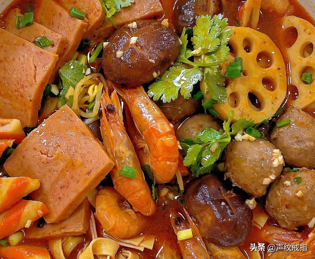 A meal dumpling skin meat pie + hot pot malatang iMedia