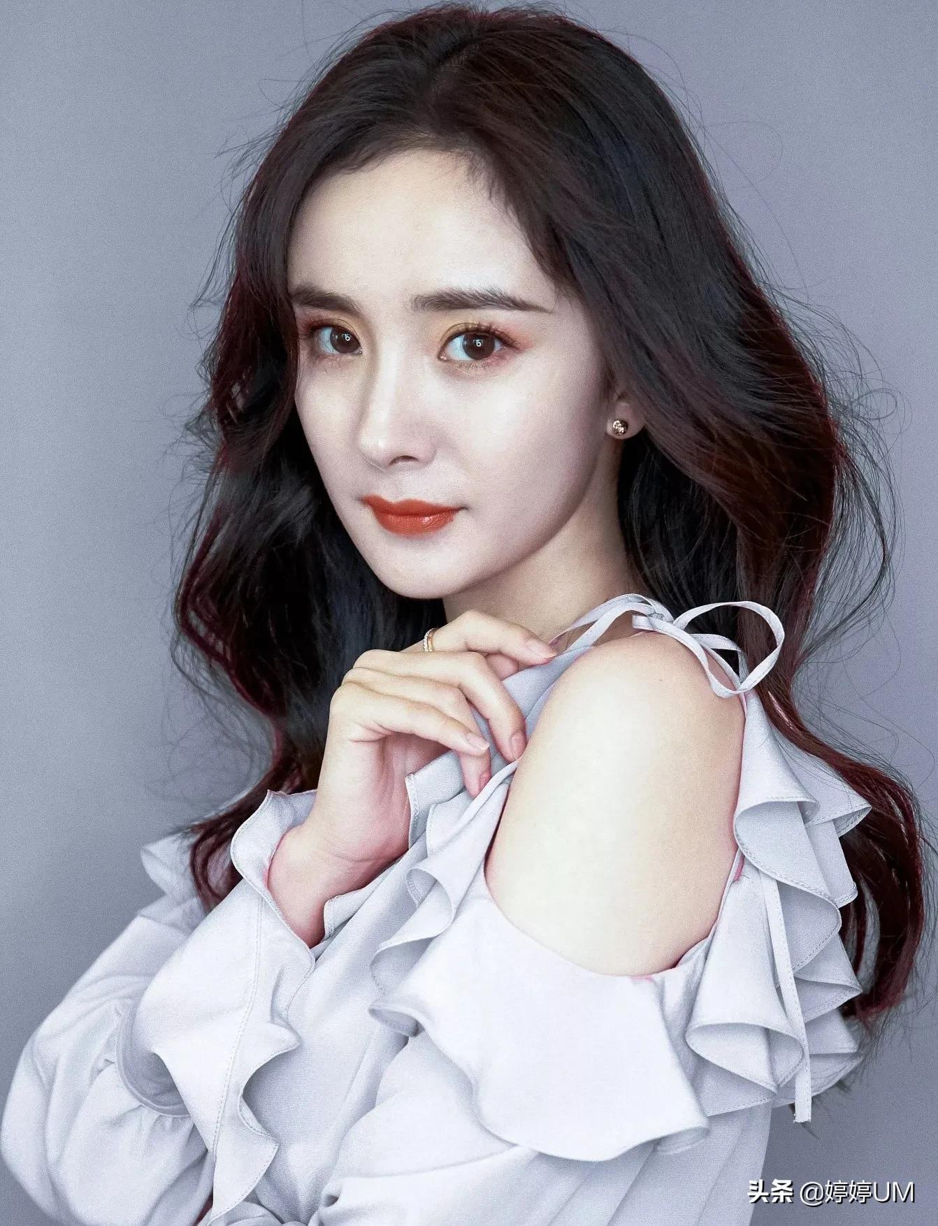Yang Mi, fair-skinned, beautiful, sexy and charming, acting online, who ...