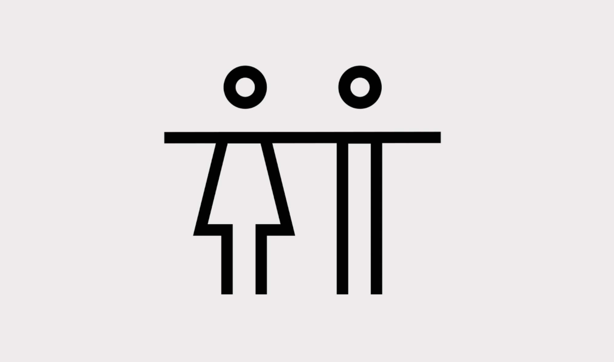 Beautiful and practical, simple and international-style sign/guide ...