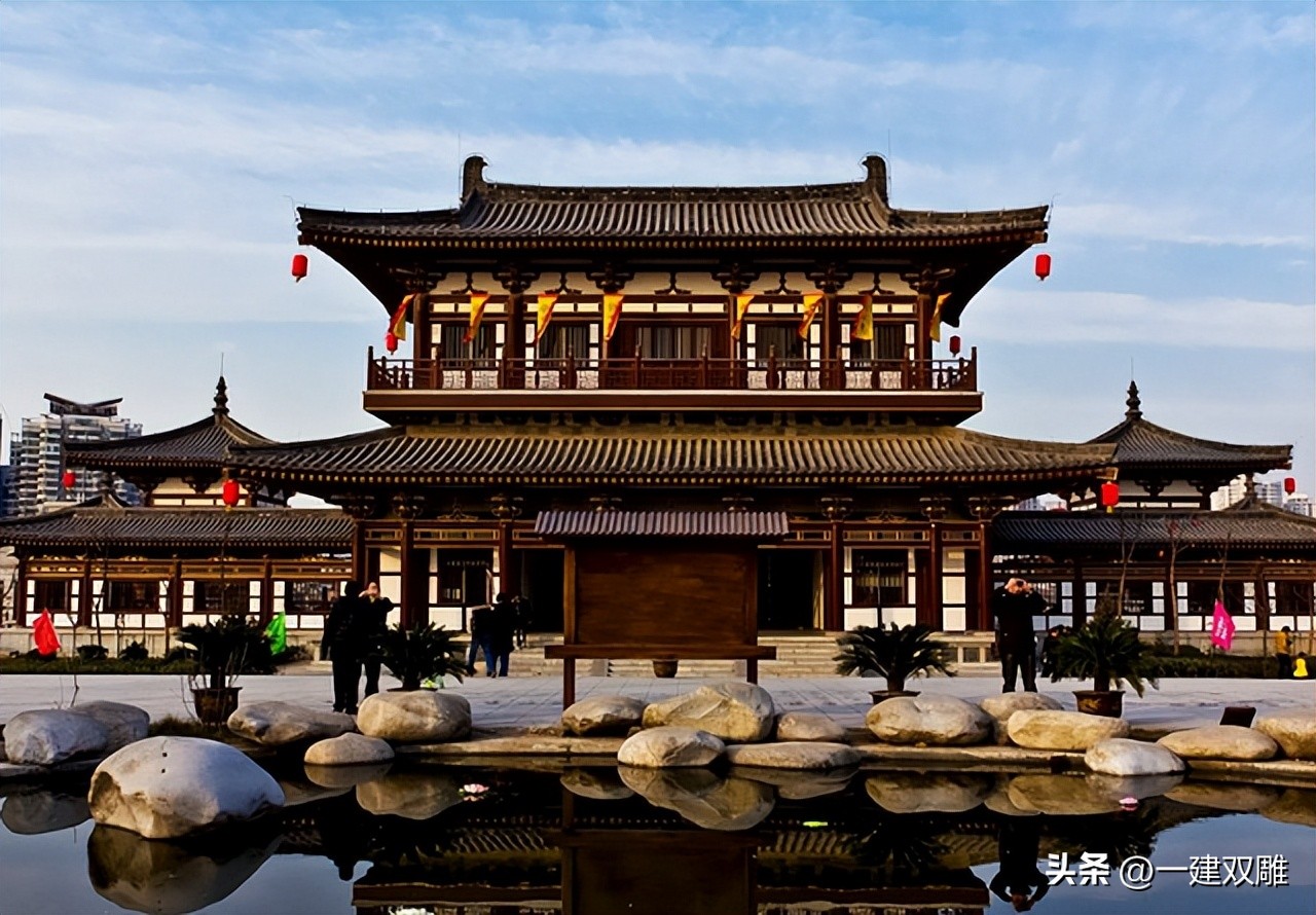 Tang Style Structures Tang Dynasty architecture, the pinnacle of Chinese wooden architecture ...