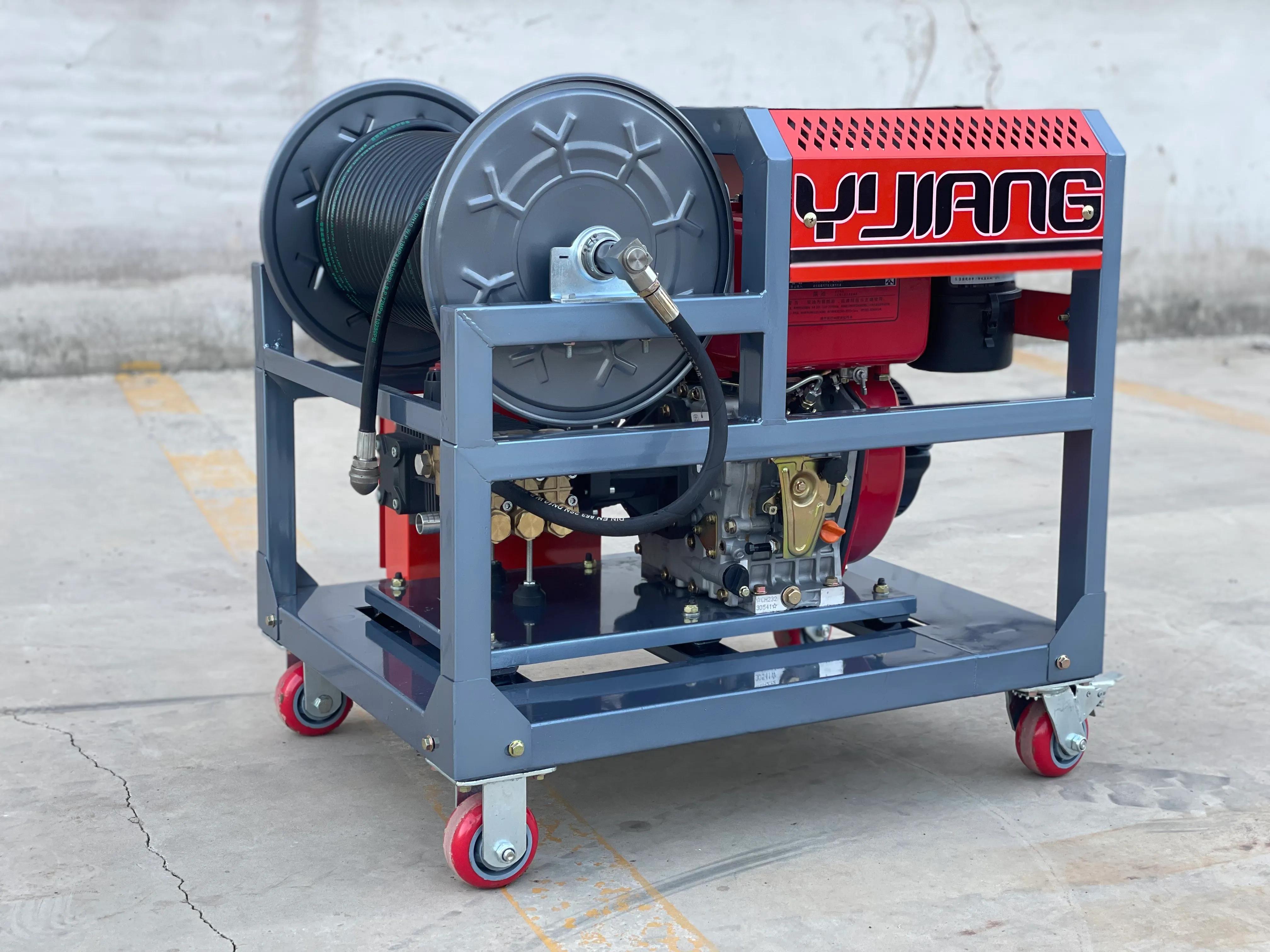 How to use Yujiang high pressure dredge machine - iNEWS