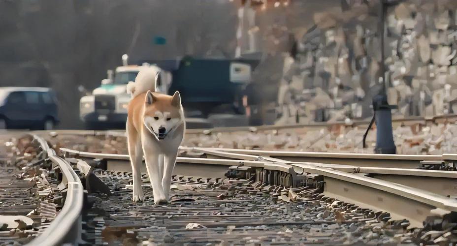 How does the plot and structure of the movie Hachiko shape the film's