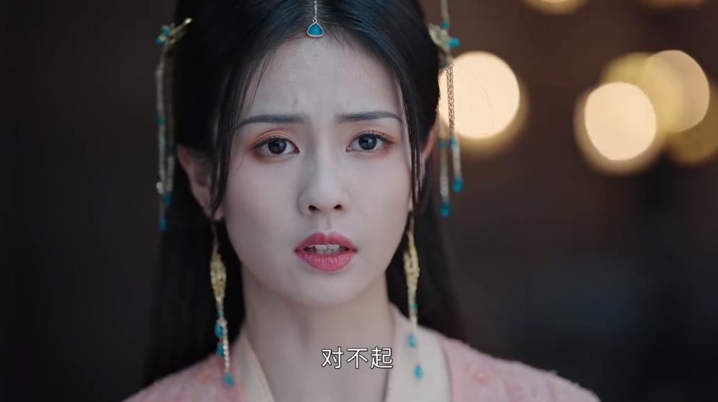 Three female characters in