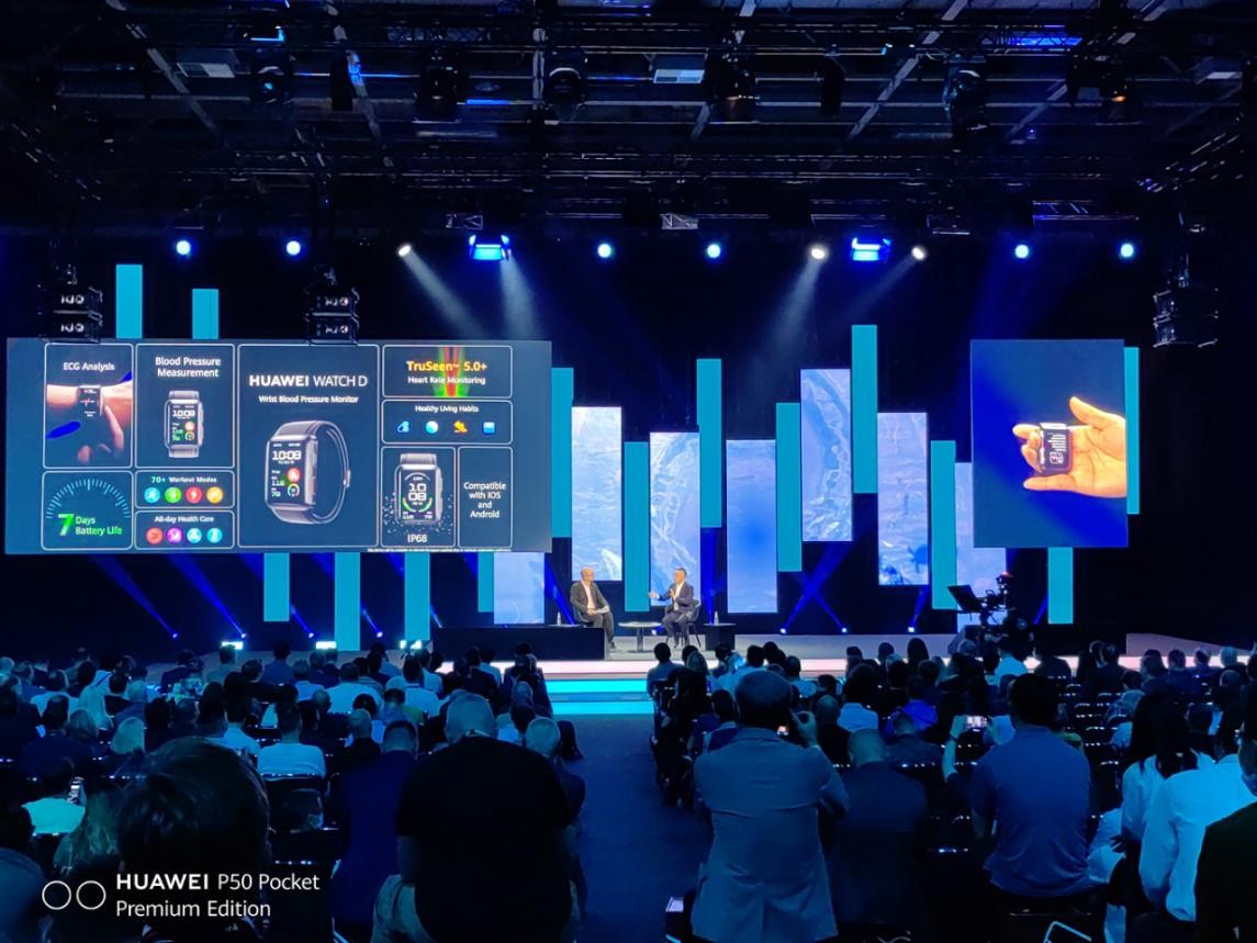 Huawei WATCH D shines at IFA 2022 and won the 