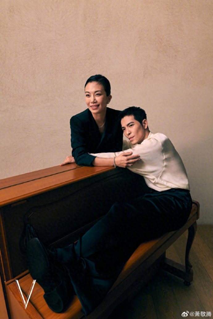 Envy the rain god! Jam Hsiao, Lin Youhui and his wife reunited on Chinese Valentine's Day for a