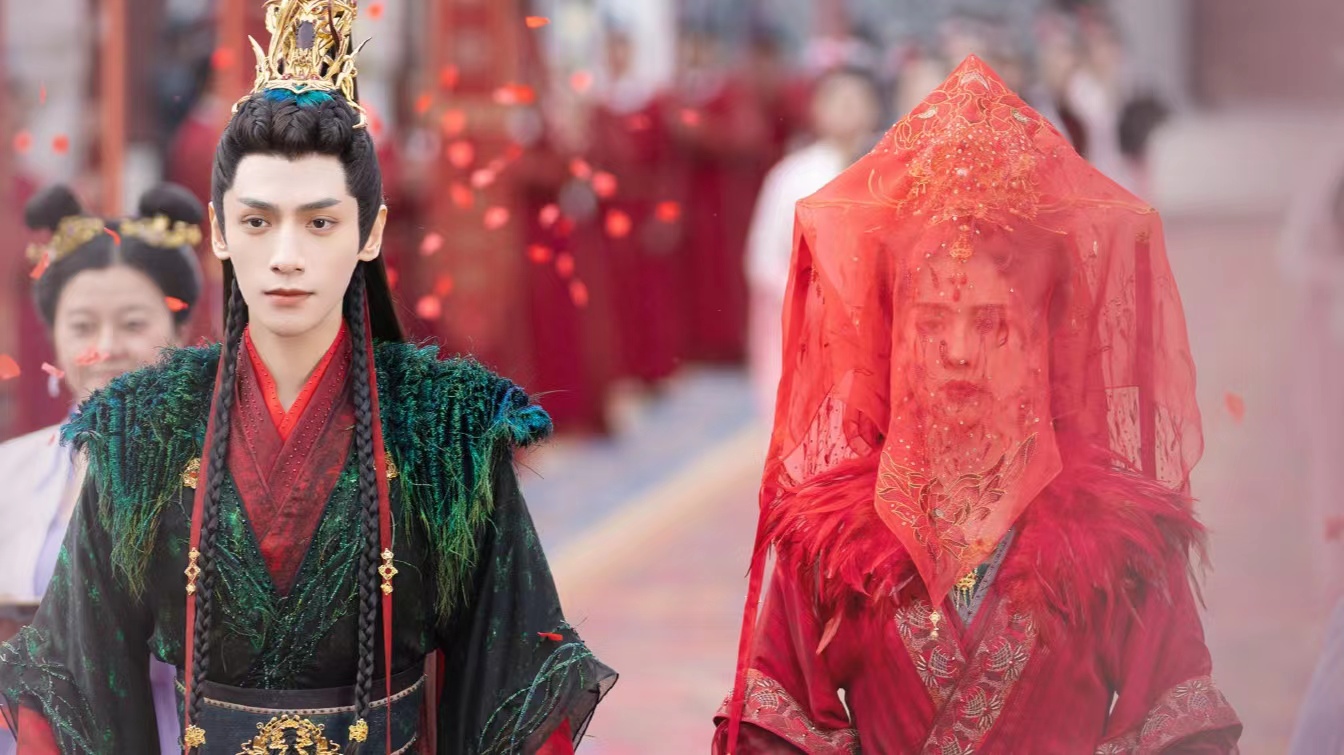 The finale of Till The End Of The Moon, Li Susu kissed goodbye, Tantai ...