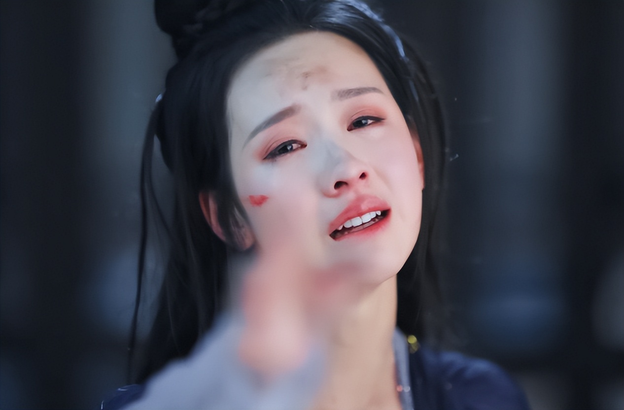 Three female characters in