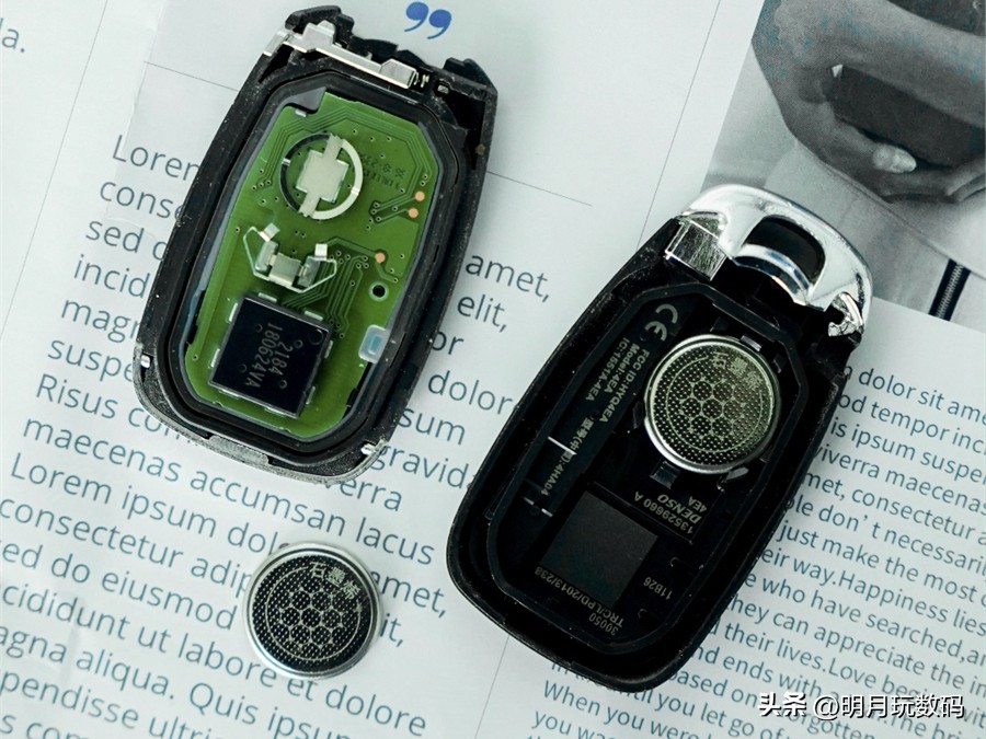 More durable than the original car key button battery! This battery ...