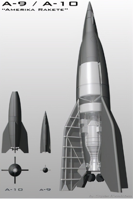 German secret weapon A9/A10 ICBM iNEWS