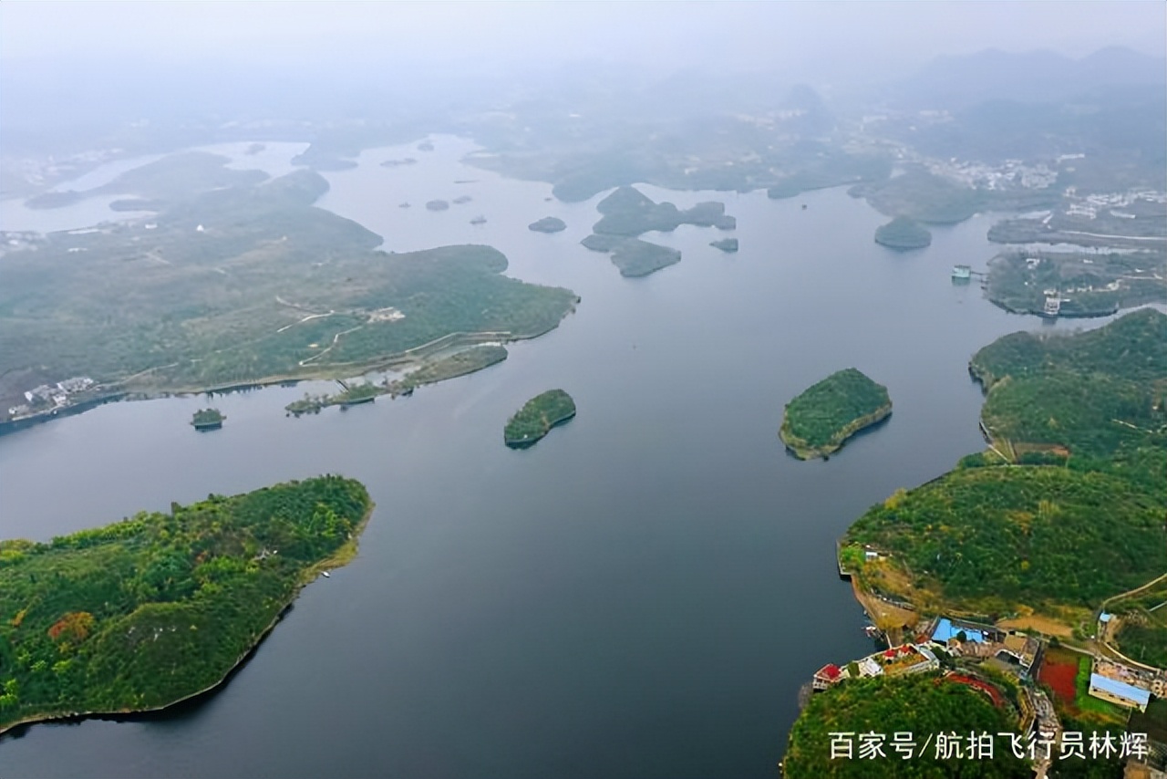 Aerial photography: The magical city of Yiyang is surrounded by dozens ...