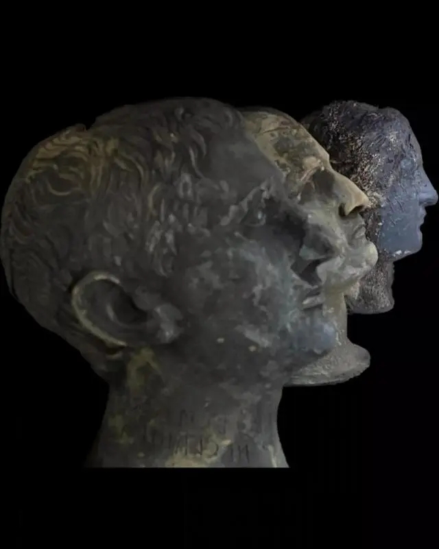 Questionable Statue Bronze statue unearthed in Italy 2,000 years ago: strange phenomenon ...